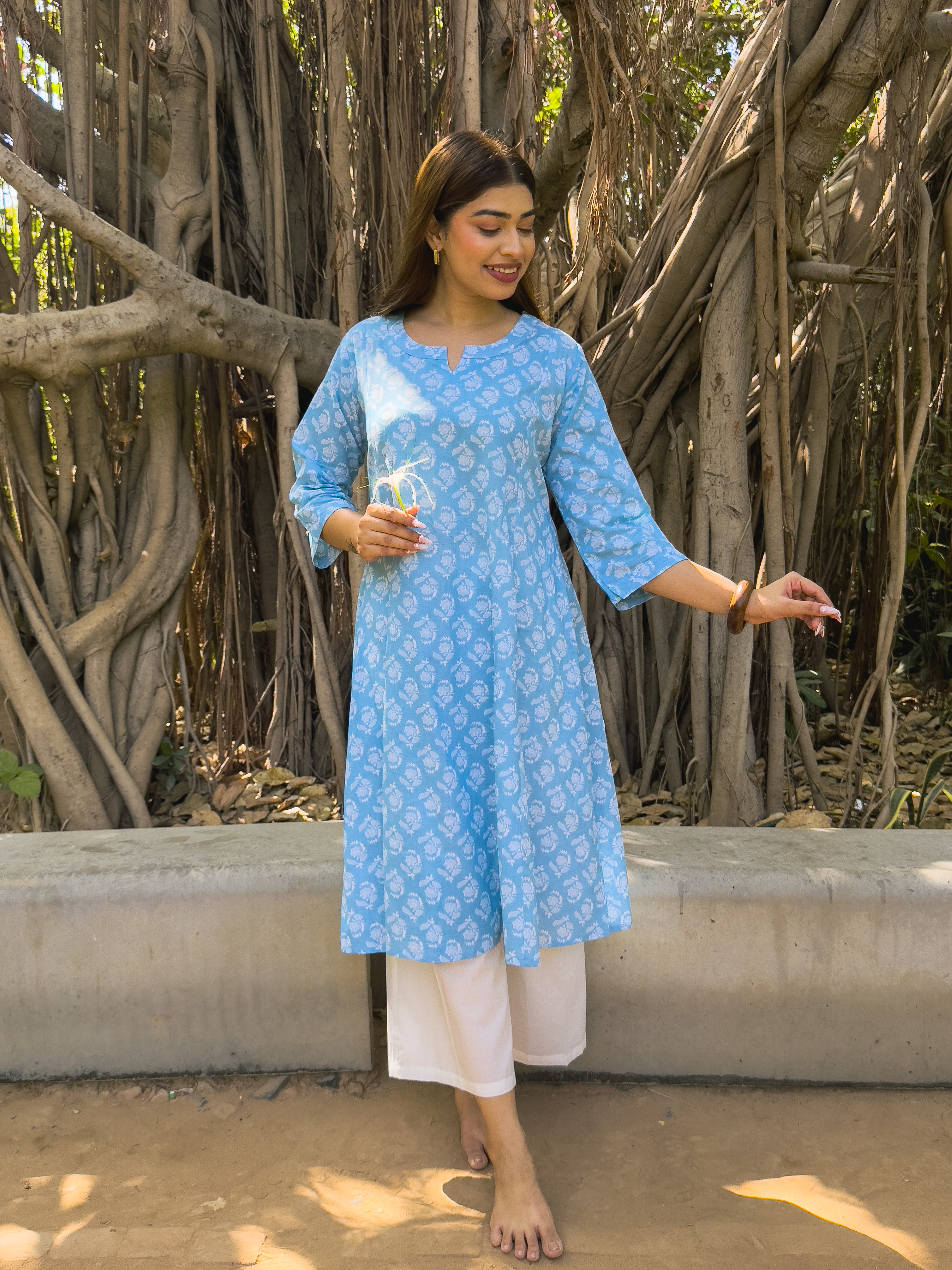 Meher Set - Aqua Bloom