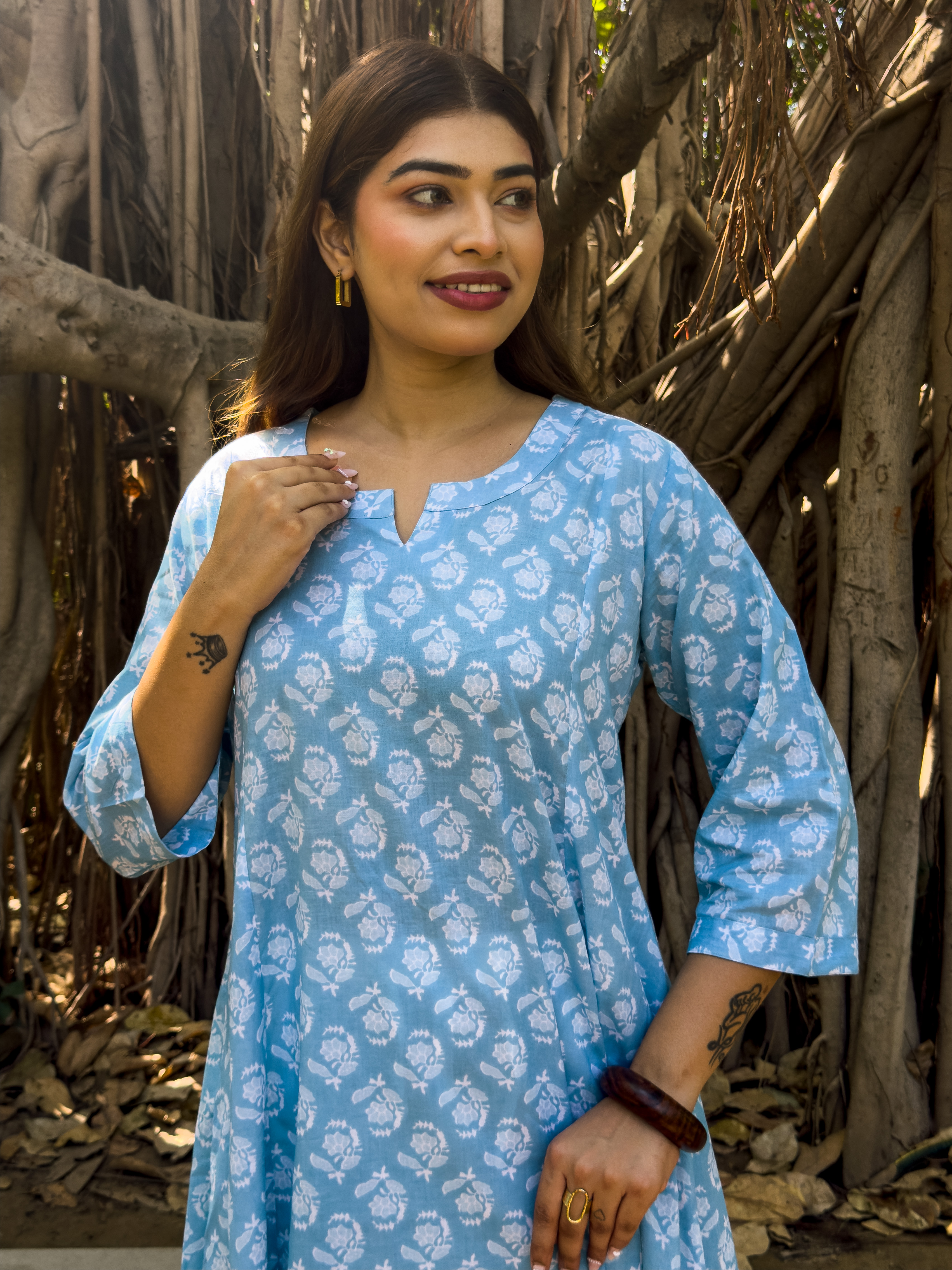 Meher Set - Aqua Bloom image 2