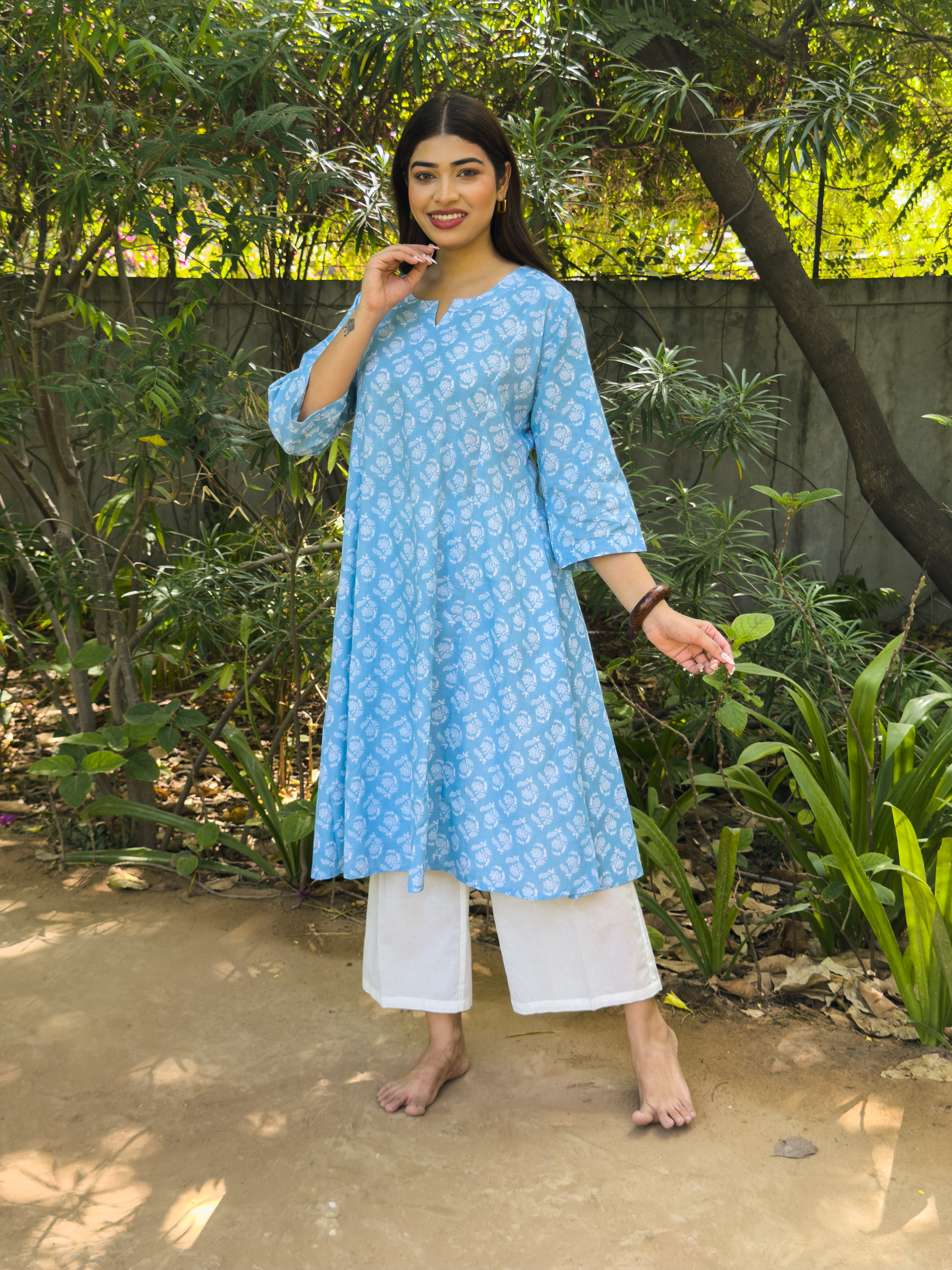 Meher Set - Aqua Bloom image 4