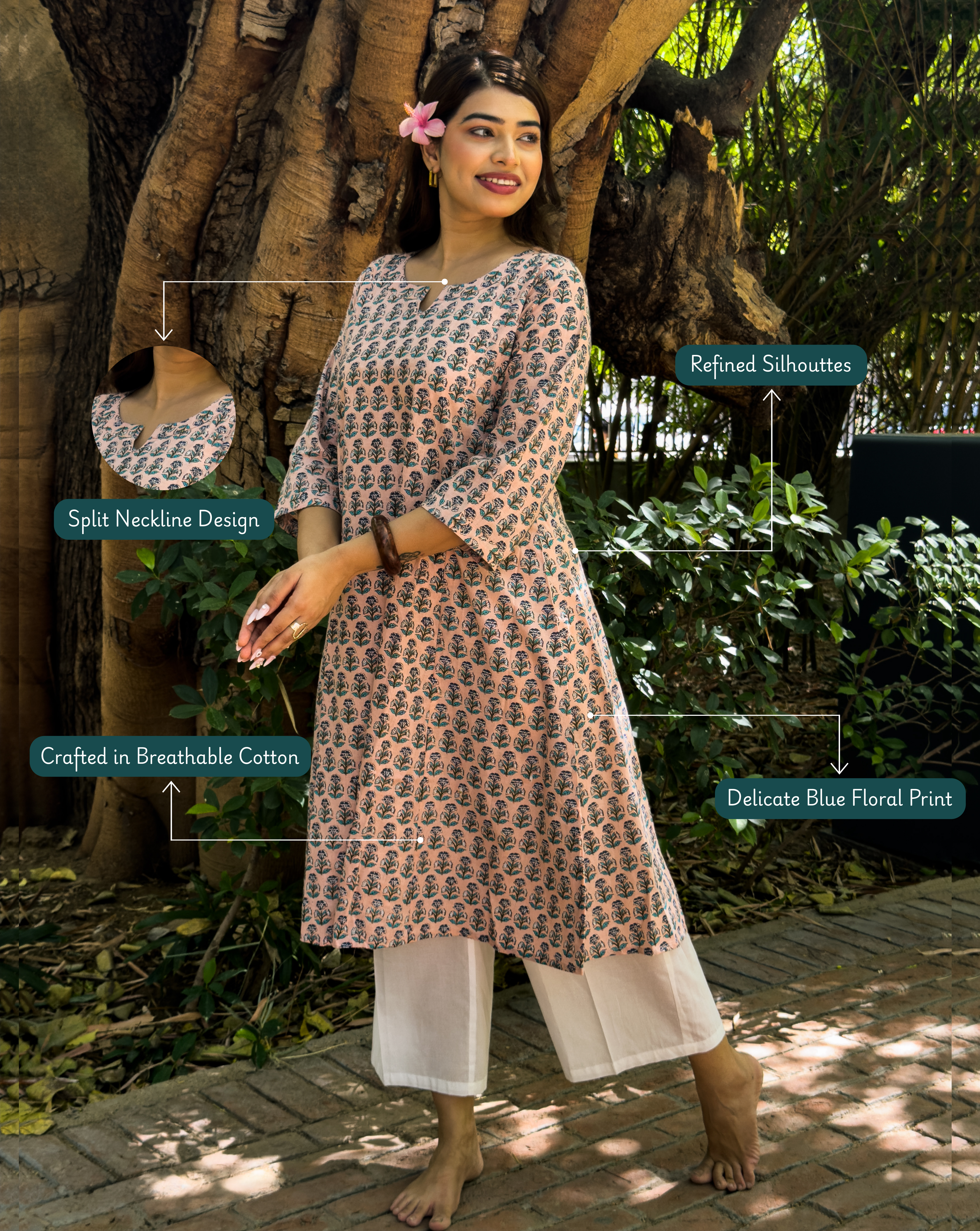 Meher Set - Blue Blossom image 5
